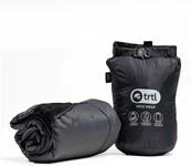 trtl Mini Wrap Compact Travel Blanket - Quilted Insulation - Convenient, Packable Blanket - Comes with Roll-Top Bag - Features a Secure Pocket