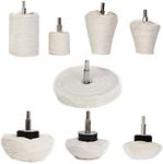 Buffing Wheel for Drill,8 pcs Buffi