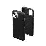 UAG Case Compatible with iPhone 15 Plus Case 6.7" Metropolis LT Kevlar Black Built-in Magnet Compatible with MagSafe Charging Rugged Military Grade Dropproof Protective Cover by URBAN ARMOR GEAR