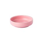 NatSumeBasics Ceramic Paper Clip Holder Round Pink Paper Clips Dispenser Cute PaperClips Holder for Desk Organizer Accessories and Home School Office Supplies (Pink Ceramic Paper Clip Holder)