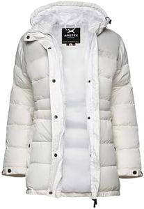 Arctix Women's True Puffer Jacket, White, Large