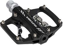 Venzo Multi-Use Compatible with Shimano SPD Mountain Bike Bicycle Sealed Clipless Pedals - Dual Platform Multi-Purpose - Great for Touring, Road, Trekking Bikes