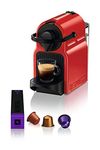 Nespresso Inissia Coffee Capsule Machine, 0.7 liters Ruby Red by Krups