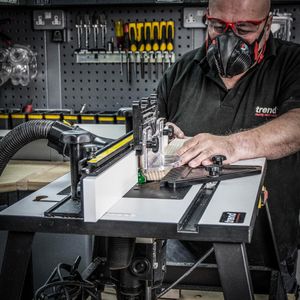 Trend Portable Router Table 240V – Compact Woodworking Workstation