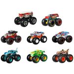 Hot Wheels Monster Trucks Live 8-Pack, Multipack of 1:64 Scale Toy Monster Trucks, Characters from the Live Show, Smashing & Crashing Trucks, Gift for Kids 3 Years Old & Up, HGX21