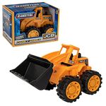 JCB - Kids Toys - JCB Construction Wheeled Loader Truck Toy - Kids' Play Figures & Vehicles - Construction Vehicles and Trucks - 2 Year Old Boy and Girl Plus