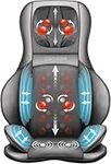 Comfier Full Body Massage Chair Pad -Shiatsu Neck and Back Massager with Heat, Kneading Full Back Massage Seat Portable Chair Massagers for Neck & Shoulder, Gifts for Women/Men