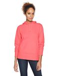 Amazon Essentials Women's Fleece Pullover Hoodie (Available in Plus Size), Coral Pink, XL