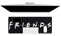 Paladone Friends TV Show Logo Desk Mat 40 x 80 Centimeter, Office Desk Blotter Laptop Mat for Office and Home, White, One Size, PP8827FR