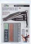 DMT ADELUXE Deluxe Aligner Kit, 3 Diamond Whetstone/1 Serrated Sharpener