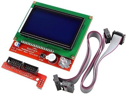 DollaTek 3D Printer Controller Kit Ramps 1.4 + Full Graphic Smart Display Controller + Mega2560 + A4988 Stepper Motor Driver for RepRap (12864 LCD Full Graphic Smart Display Controller)