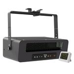 Heat Storm HS-6000-GC Heater, Gray, 7"D x 18"W x 13"H