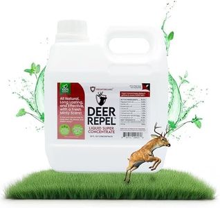 Predator Guard Deer Repellent - All Natural Animal Repellent Outdoor 16 oz Super Concentrate Liquid Lawn Spray for Deer, Elk, Moose and Rabbit - Treats up to 16,000 Sqft