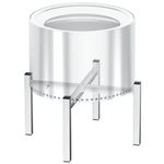 Hisencn 15-27 inch Fire Pit Stand, Firepit Stand for Solo Stove Bonfire, Yukon and Ranger, 304 Stainless Steel Firepit Stand for Outdoor Fireplace, Adjustable Fire Pit Stand for Outdoor Fire Pit