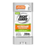 Right Guard Xtreme Defense 5 Antiperspirant Deodorant Gel, Fresh Blast, 4 Ounces (Pack of 6)