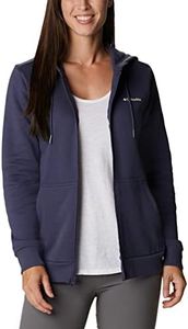 Columbia Women's Logo Full Zip, Nocturnal/Gem Columbia, Medium