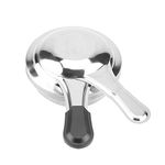 Mini Alcohol Stove, Portable Alcohol Stove Stainless Steel Fondue with Handle and Cover for Outdoor Camping Panic Cooking