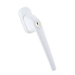 Tilt and Turn Upvc Window Handle Locking Mila 43mm Spindle (White)