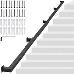 10FT/305CM Square Tube Handrail,Wal