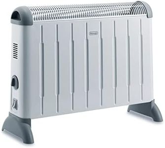 De'Longhi Lightweight Portable Convector Heater HCM2030, Wall Mountable Home Heater for Medium Rooms, 3 Power Settings, 2000W, White