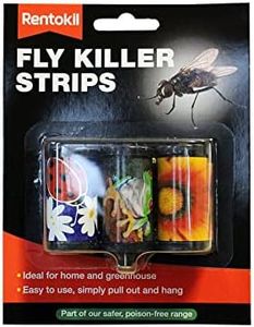 Rentokil FF105 Pesticide Free Fly Killer Strip, Clear