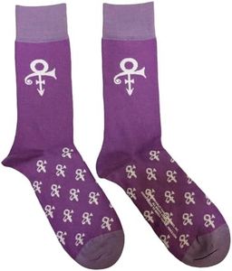 Prince 'Symbol' (Purple) Socks (One Size = UK 7-11)