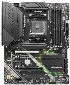 MSI MAG B550 Tomahawk MAX WiFi Mainboard ATX, AM4 - AMD Ryzen 5000 bereit - DDR4 Boost 5100+MHz/OC, PCIe 4.0 & 3.0 x16, M.2 Gen4 & Gen3, 2.5G LAN, Wi-Fi 6E, Bluetooth 5.2