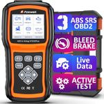 FOXWELL NT630 Plus OBD2 Scanner Bidirectional Tool, 2025 ABS SRS Scan Tool Bleeding Brake Live Data, Car Code Reader Diagnostic Tool Active Test Scan with ABS Bleeding, Oil Reset, EPB, SAS