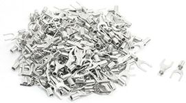 uxcell 200Pcs Metal Non-Insulated F