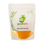 goodFarm Organic Turmeric Powder 500g - Premium Quality, Certified Organic | Vegan | Ayurveda | Superior aroma & taste | Anti-inflammatory & other health benefits,GFTURM000500P0