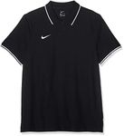 Nike Men's M Polo Tm Club19 Ss Shirt ,Black (Black / White) ,S