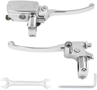 Triumilynn 1" 25mm Brake Clutch Master Cylinder Replacement for Hon-da Shadow VT600 VT750 VT1100 VT1300 VTX1300 VF750 VLX Deluxe Aero ACE Spirit Magna Motorcycle, Left & Right