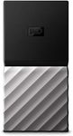 Western Digital My Passport SSD, 1TB, USB 3.1, Type C and Type A Compatible, Improved speeds up to 540 MB/s, 3Y, Black (WDBKVX0010PSL)