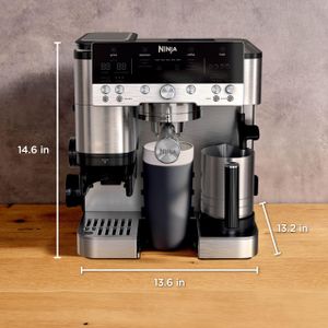 Ninja Luxe 3-in-1 Coffee Machine – Silver Multi-Brew System