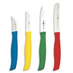 Zwilling J.A. Henckels Twin Grip Multi-Colored Paring Knife Set, 4-Piece