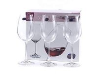 bohemia-crystal Viola Red Wine Glass Set (Transparent, 450ml) - Set of 6