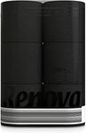 Renova Ultra Soft 3-Ply Toilet Paper Rolls, Black