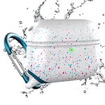 Catalyst Waterproof Case for AirPods Pro 2nd Generation and AirPods Pro 1st Generation - Wireless and USB-C Charging Compatible, One Piece Design, High Drop Protection Case with Carabiner