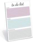 Large to-Do List Sticky Notepad, Categorized Priorities, Colorful Big Things to Do Today Notes, 4x6 inches by Daily Ritmo