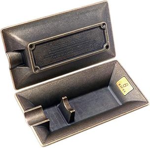 XIFEI fashion vintage cigar ashtray bronze color household cigar ashtray for single cigar