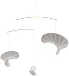 Flensted Mobiles Mobile, Steel Paper Box, White, 60x60 cm