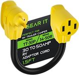 GearIT 30 Amp to 50 Amp RV Adapter 