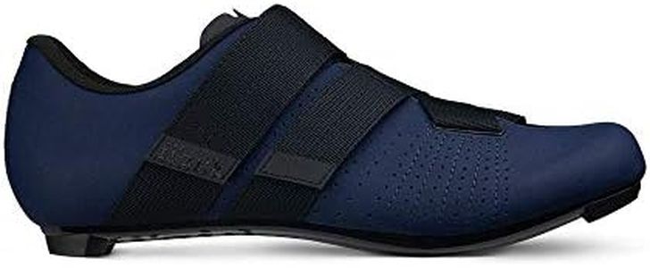 Fizik Mens Tempo Powerstrap Cycling Footwear, Navy/Black, 11 US