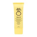 Sun Bum Original SPF 30 Glow Sunscreen Lotion Vegan and Reef Friendly (Octinoxate & Oxybenzone Free) Broad Spectrum Moisturizing UVA/UVB Sunscreen Lotion with Vitamin E 2 oz,Tinted