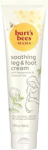 Burt's Bees Mama Leg and Foot Cream with Peppermint and Coconut Oils, 99.0% Natural Origin, 100ml