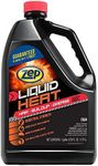 Zep Liquid Heat Clog Dissolver Gel - 33.8 Fl Oz (Case of 1) ZULHG128 - Professional Strength Formula Works in less than 10 Minutes