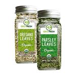 Geo-Fresh Organic Combo (Oregano 15g + Parsley 12g) - USDA Certified