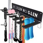 Gym Home Rack 8 Hook Heavy-Duty Wal