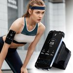 HLOMOM Running Phone Holder,Sports Phone Armband 360° Rotation & Detachable for iPhone 15/14/13 Pro/12 Pro/11Pro Max/XS/XR/8/7/6s Plus,Samsung Galaxy Suit for 4''-6.5'' Cellphone(L)