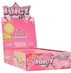 JUICY JAY'S FLAVORED PAPERS 32 LEAVES 1 1/4 COTTON CANDY FLAVOR PACK OF 24